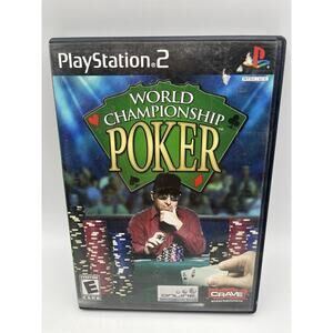 World Championship Poker (Sony PlayStation 2, 2004) Complete CIB